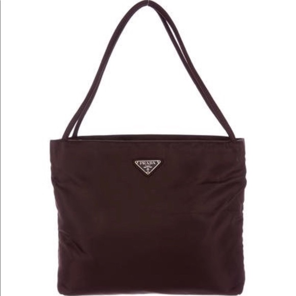 Prada Handbags - AUTHENTIC PRADA TESSUTO LOGO TOTE